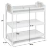 Brees - Changing Table - White / Graystone - Image 4
