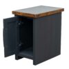 Essex - Chairside Table - Black, Whiskey - Image 7