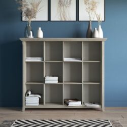 Acadian - 12 Cube Storage - Distressed Gray