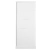 Bathroom Cabinet With 3 Drawers, Adjustable Shelf, Panels, Steel Handles, Soft Close Doors - White - Image 13