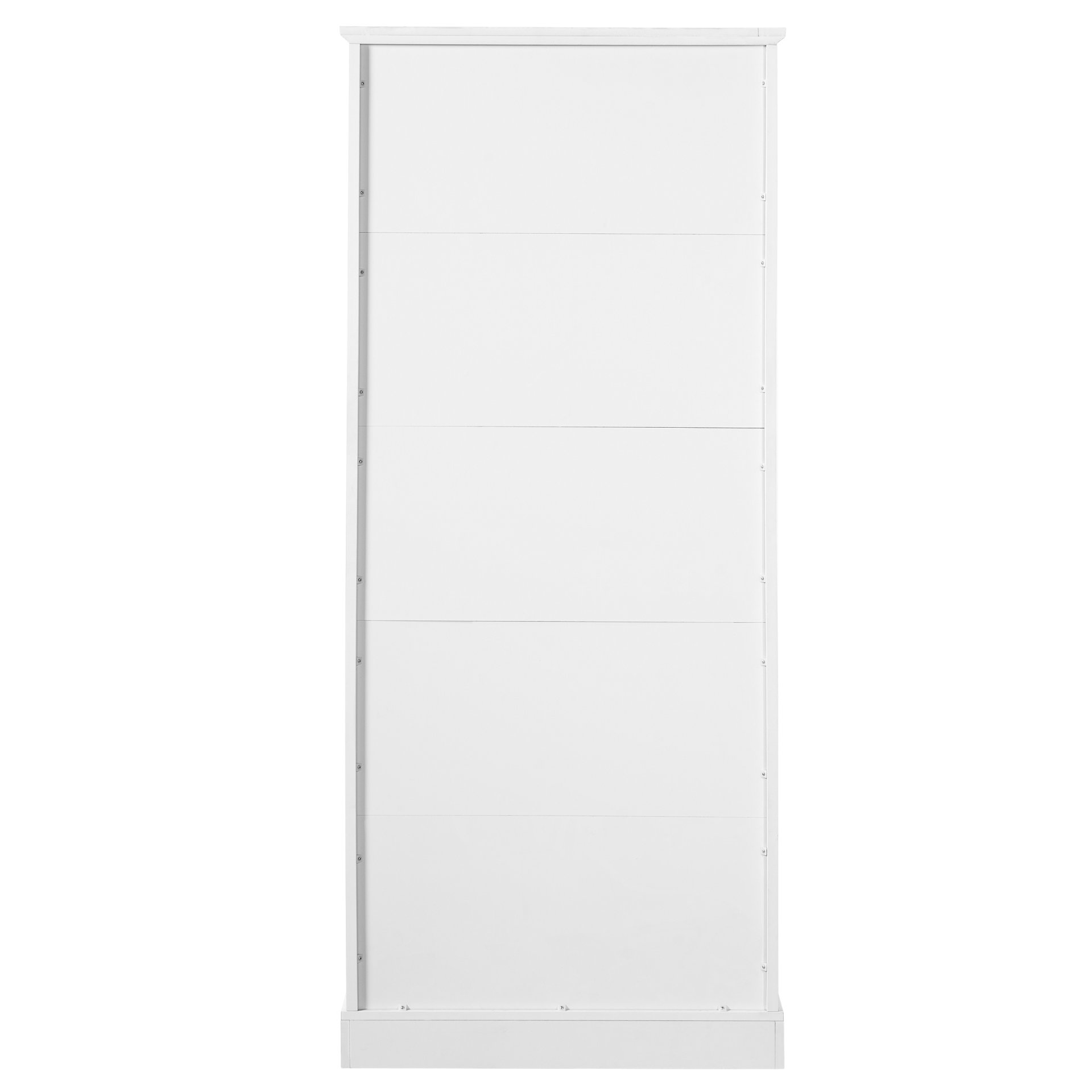 Bathroom Cabinet With 3 Drawers, Adjustable Shelf, Panels, Steel Handles, Soft Close Doors - White - Image 13