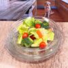 Designer Swirl Plastic Dessert Plates (Set of 4) Crystal Clear Bpa Free Dishwasher Safe 9" - Clear - Image 5