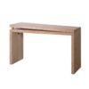 Slim Console Table, Narrow Entryway Table With Bead Detail - Light Natural / Natural - Image 5