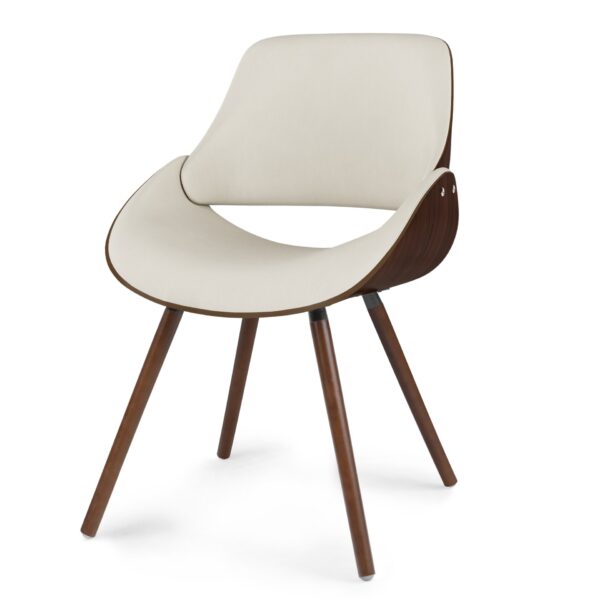 Malden - Bentwood Dining Chair With Wood Back - Cream