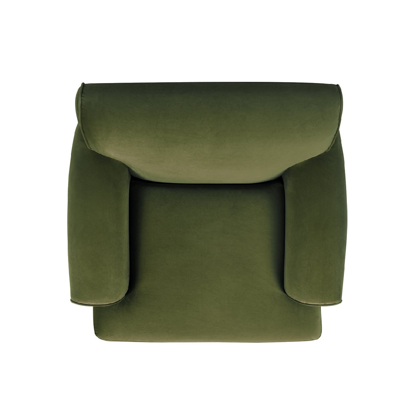 Alana Lawson - Accent Arm Chair Casters - Olive Green - Image 11