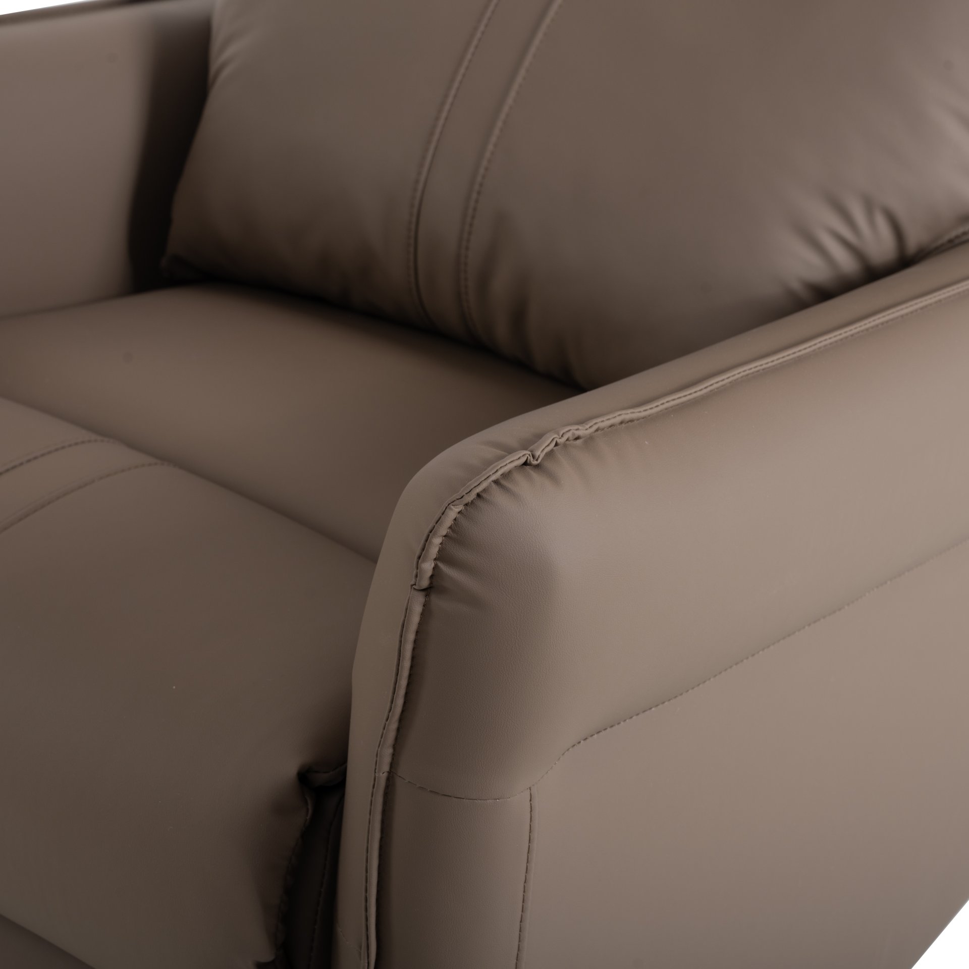 29.92" 270 Power Swivel Rocker Recliner Chair, Electric Glider Reclining Sofa With USB Ports, Power Swivel Glider, Rocking Chair Nursery Recliners For Living Room Bedroom - Brown - Image 23