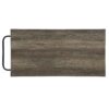 Lona - Kitchen Island - Rustic Oak / Black - Image 3