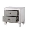 Katia - Weathered Night Stand - Gray / White - Image 3