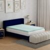 3" Full Gel Plush Memory Foam Cooling Mattress Topper - Multicolor - Image 6