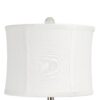 Diamond - Torch Contemporary Crystal Table Lamp (Set of 2) - Clear / Off White / Polished Nickel - Image 4
