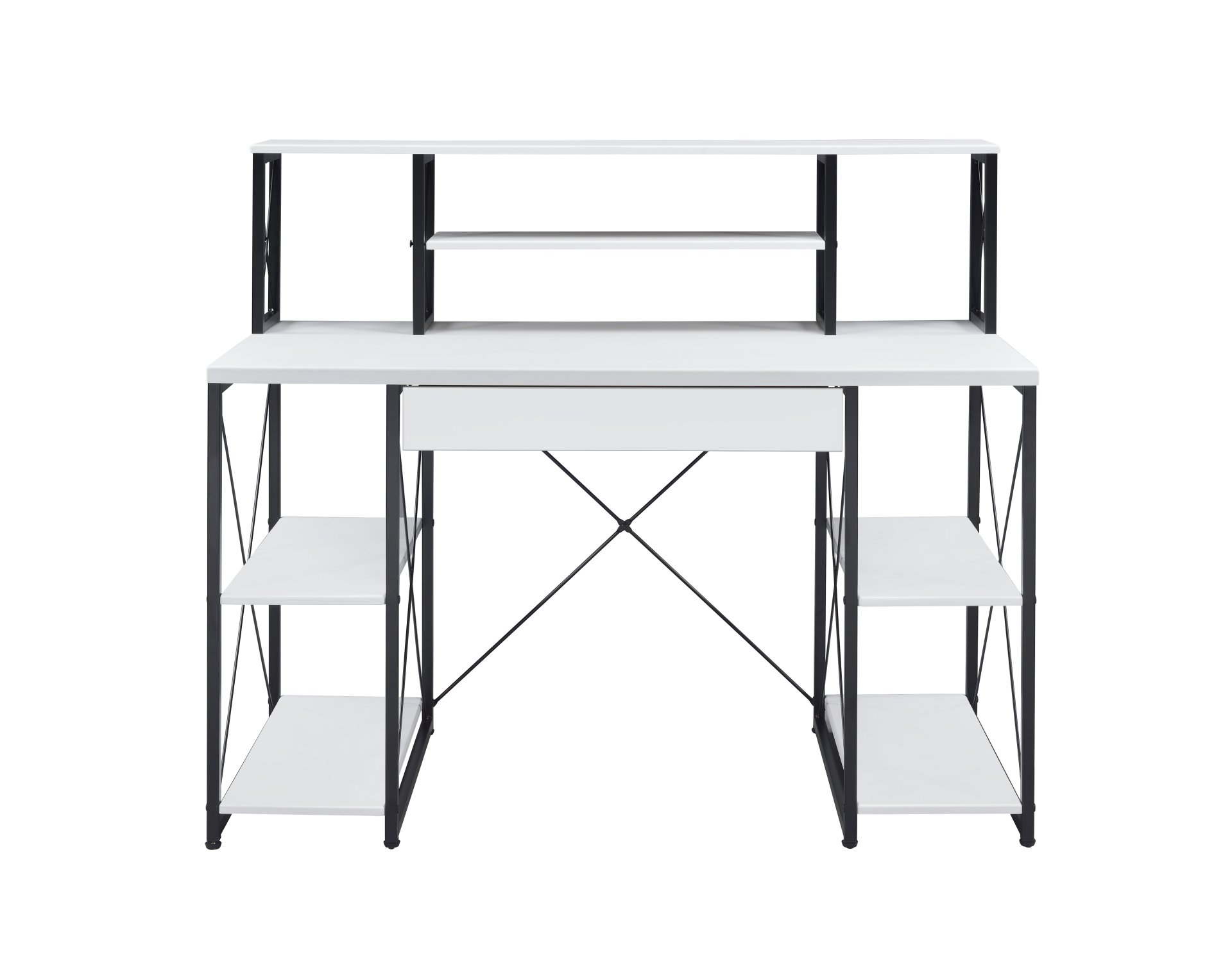 Amiel - All Purpose Writing Desk - White - Image 6