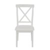 5 Pieces Dining Table And Chairs Set For 4 Persons, Kitchen Room Solid Wood Table With 4 Chairs - White - Image 18