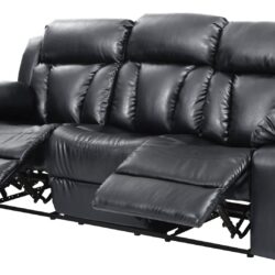 Daria - Reclining Sofa - Black