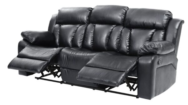 Daria - Reclining Sofa - Black