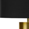 Lighting, Table Lamp, Concrete, Contemporary - Black / Gold - Image 2