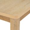 Topmax - Rustic Extendable Dining Table Set With Removable Leaf, 6 Upholstered Armless Dining Chairs And 2 Padded Arm Chairs, 9 Pieces - Natural - Image 17