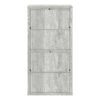 Bookshelf, Bookcase, Etagere, 5 Tier, For Office, Contemporary & Modern - Gray - Image 4