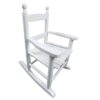 Children's Rocking Chair Indoor Or Outdoor, Suitable For Kids, Durable - White - Image 4