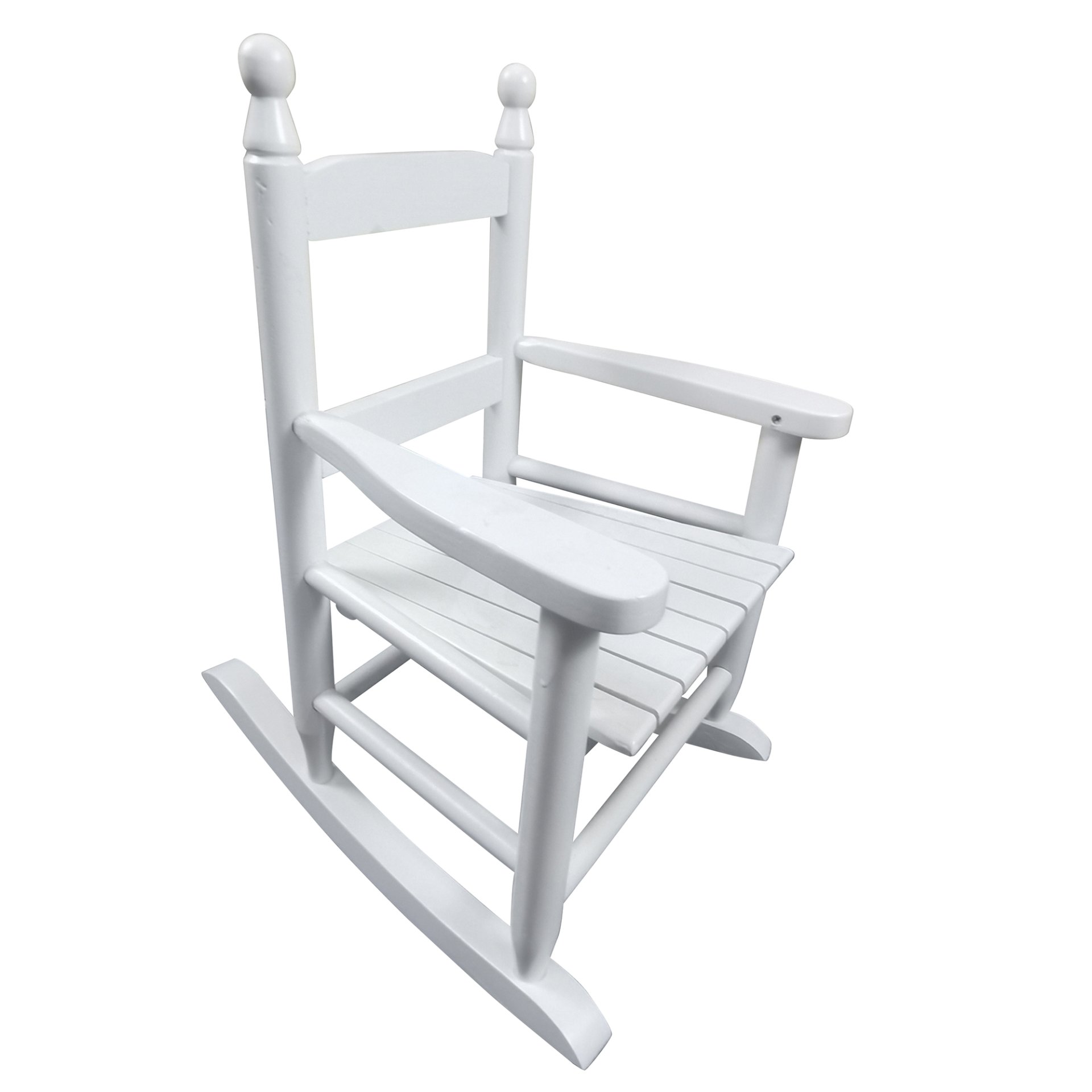 Children's Rocking Chair Indoor Or Outdoor, Suitable For Kids, Durable - White - Image 4