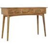 Large 3 Drawer Console - Brown - Image 2