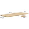 Laundry Room Folding Table Wall Mounted, Folding Table For Small Spaces, Fold Down Desk, Workbench, Addition To Garage & Shed - Burly Wood - Image 3