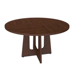 Spiced Round Dining Table For 4 - Walnut