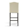 Barstools (Set of 2), Counter Height Upholstered Bar Stools For Kitchen Island - Beige - Image 10
