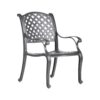Sparta - Modern Dining Arm Chair - Navy Blue - Image 7
