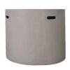 Magnesium Oxide Round Fire Pit With 40, 000 Btu For Patio Use - Light Gray - Image 8