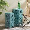 Eliana - Stylish Side Table - Teal - Image 6