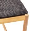 Cambria - Rustic 3 Seater Bench - Teak - Image 10
