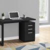 Computer Desk For Home Office, Laptop, Left Right Set - Up, Storage Drawers, Modern - Black - Image 10
