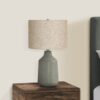 Lighting, Table Lamp, Concrete, Resin, Contemporary - Gray - Image 4