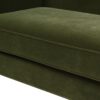 Elaine - Camel Back Small Space Sofa - Olive Green - Image 4