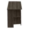 TV Stand, Console, Media Entertainment Center, Storage Shelves, Living Room, Bedroom, Contemporary, Modern - Oak - Image 4
