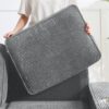 Modern Sofa Compressed 3 Seater Couch For Living Room Bedroom Office - Gray - Image 11