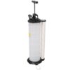 7L Pneumatic/Manual Oil Extractor Pump For Automotive Fluids - White / Black - Image 6