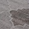 Guros - 2' X 8' Trellis Indoor / Outdoor Area Rug - White / Gray - Image 3