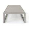 Outdoor Chaise Lounge (Set of 2) With Adjustable Aluminum Frame And Textilene Mesh Seating - Gray - Image 10