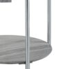 Yukino - High Gloss End Table - Gray - Image 5
