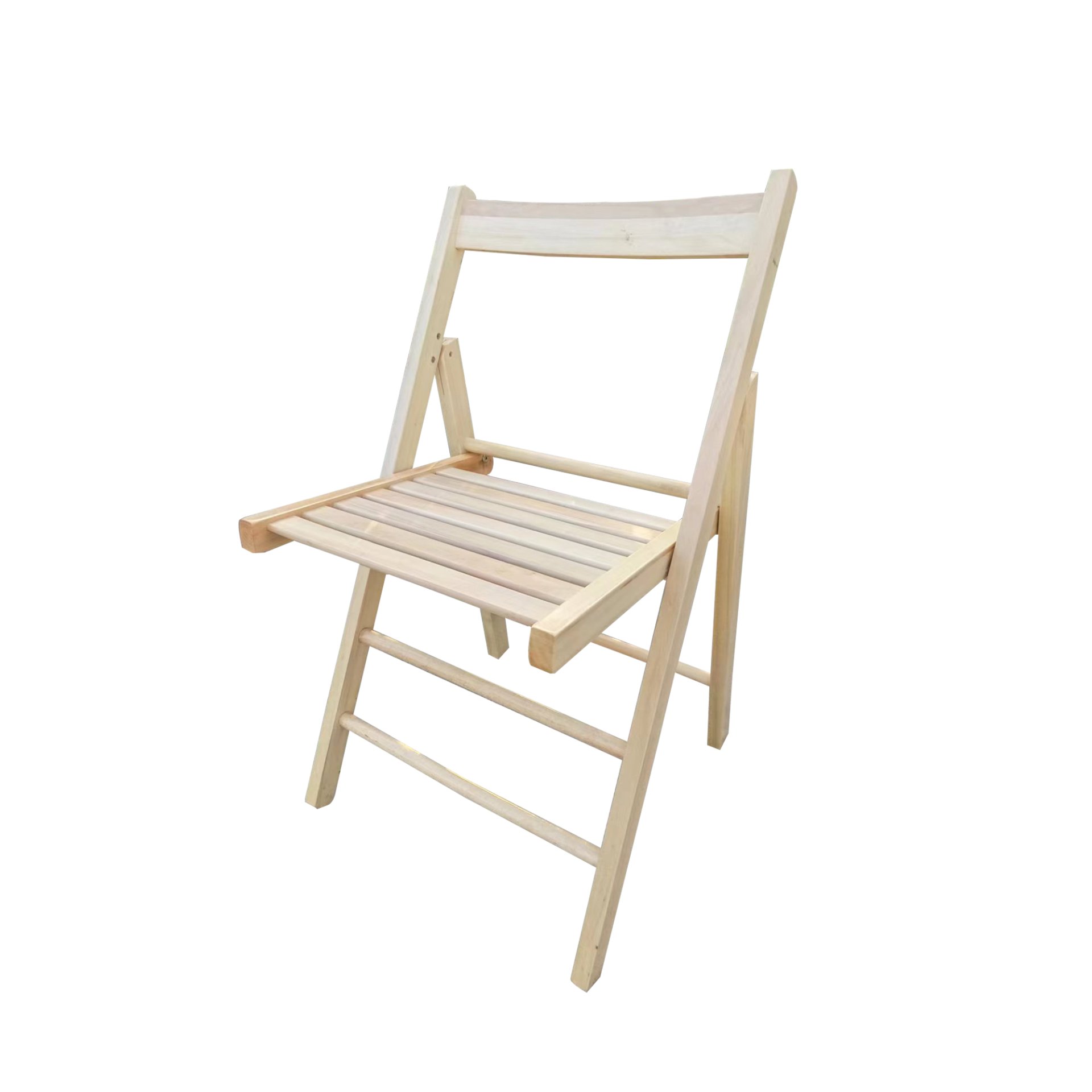 Folding Chair, Foldable Style (Set of 2) - Natural - Image 5