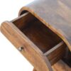 Circular Nightstand - Chestnut - Image 5