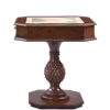 Bishop - Reversible Chess Checker Game Table With Game Tray (Chess Fingures Not Included) - Cherry - Image 6