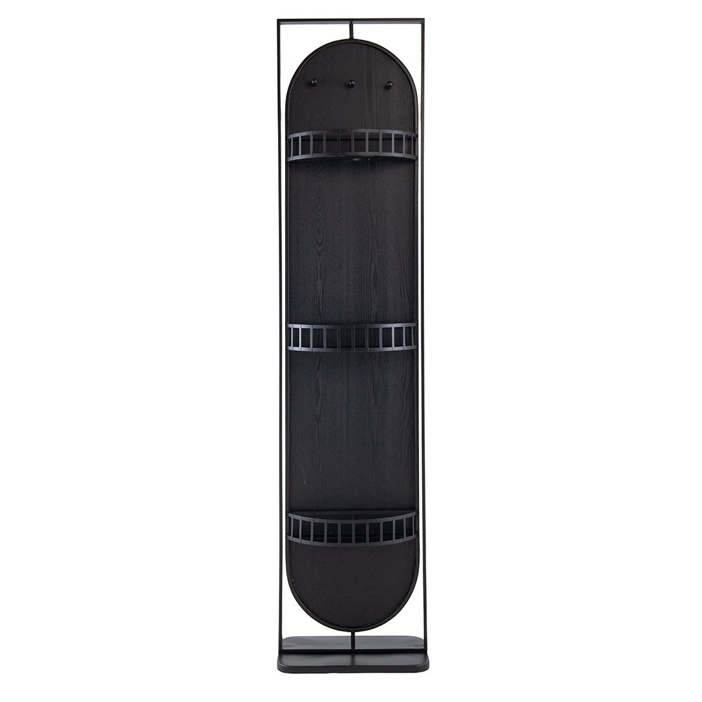 Full Length Standing Mirror, 360° Swivel Floor Mirror For Bedroom - Black - Image 5