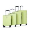 Luggage 4 Piece Lightweight Suitcase With Rotating Wheels, 24" And 28" With Tsa Lock, (16/20/24/28) - Fluorescent Green - Image 14