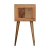Inlay - Bone 2 Drawer Bedside Table - Light Brown - Image 18