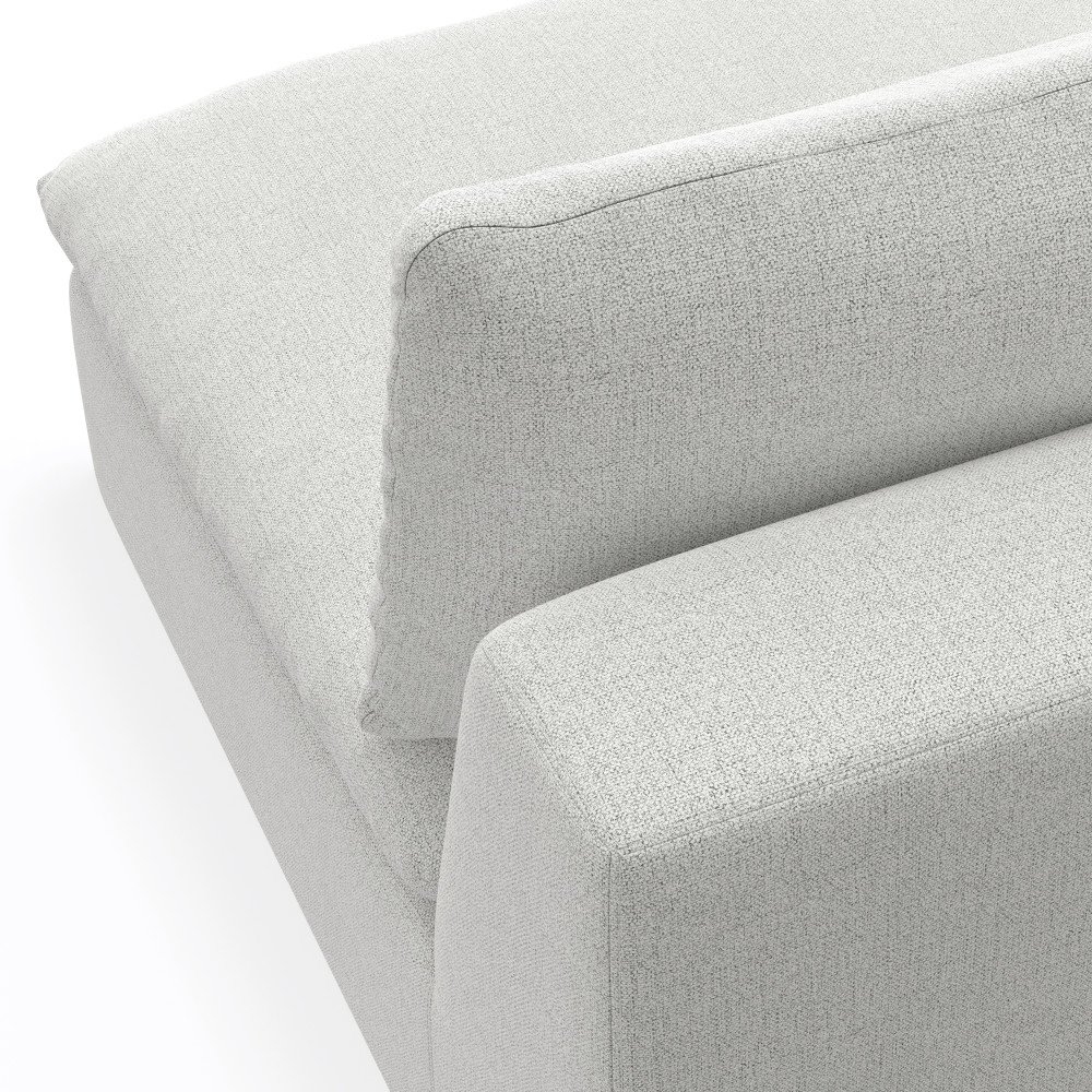 Jasmine - Center Sofa Module - Gray - Image 3