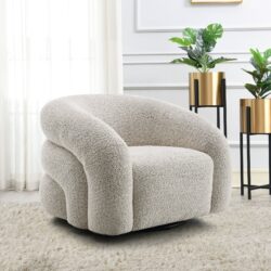 Irma - Chair With Swivel - Gray