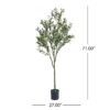 Artificial Olive Tree - Green - Image 3