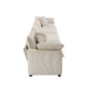 Comfortable Oversized 3 Piece Sofa Set With Single 2 Seater 3 Seater Sofas Corduroy - Beige - Image 22